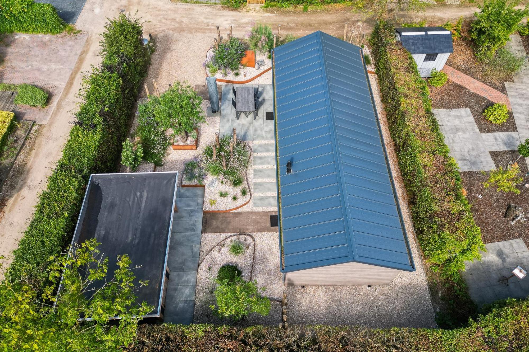 Modern Ingericht Chalet Op Groen Park Op De Veluwe Epe Luaran gambar