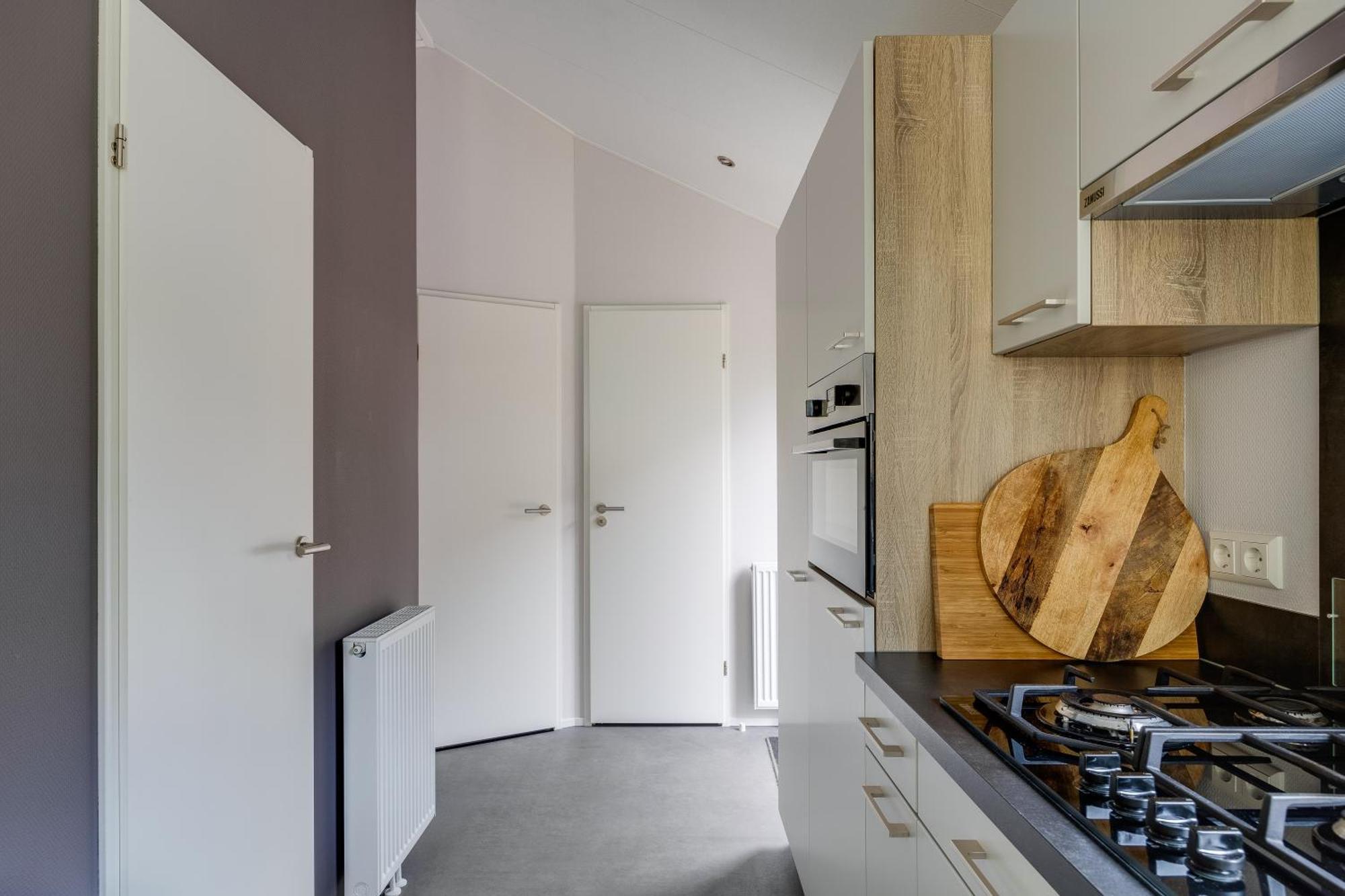 Modern Ingericht Chalet Op Groen Park Op De Veluwe Epe Luaran gambar