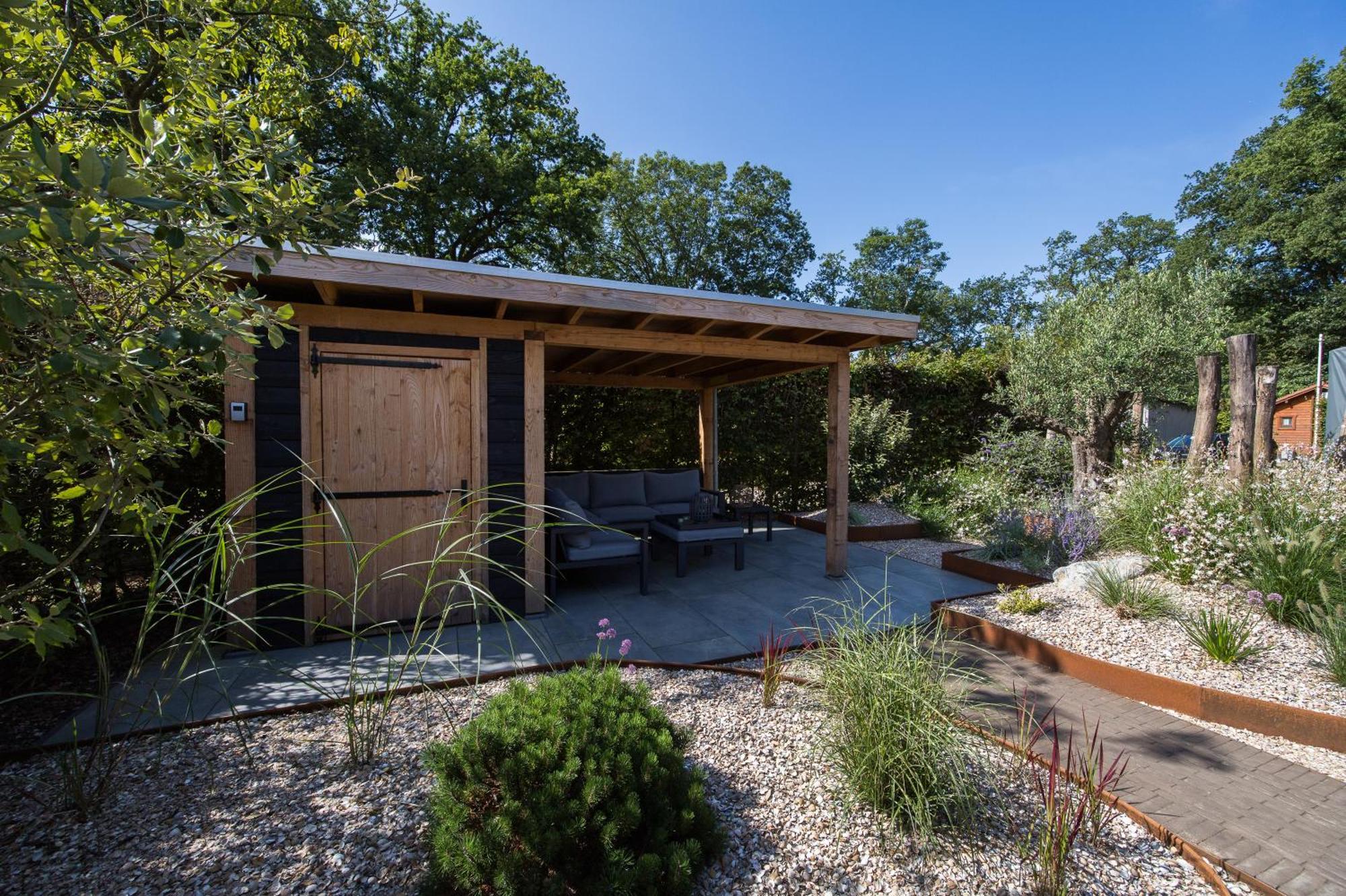 Modern Ingericht Chalet Op Groen Park Op De Veluwe Epe Luaran gambar