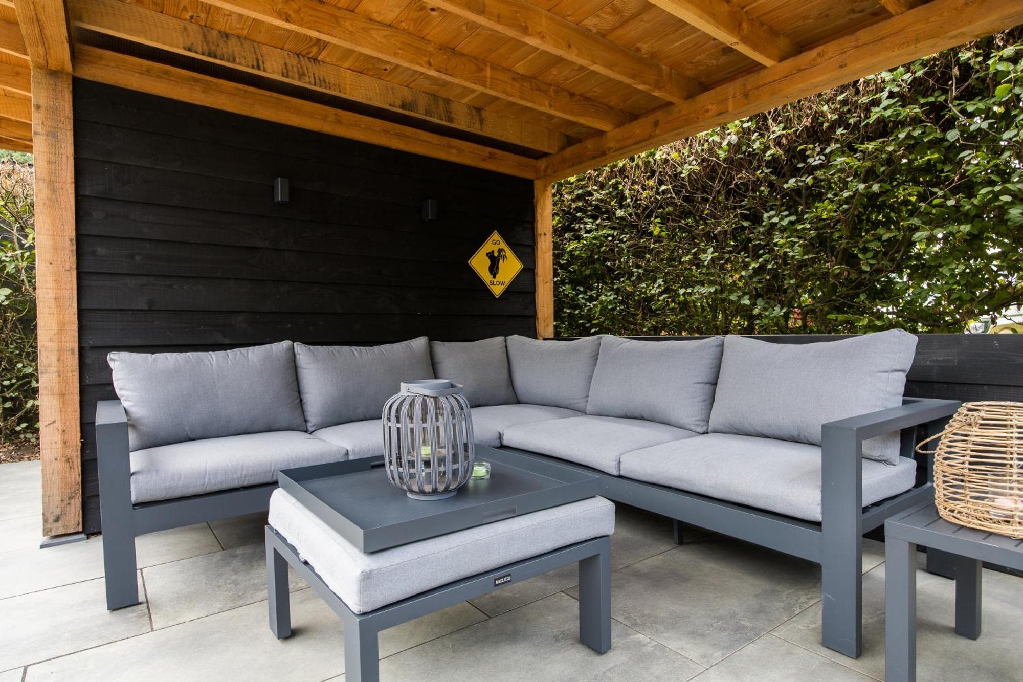 Modern Ingericht Chalet Op Groen Park Op De Veluwe Epe Luaran gambar
